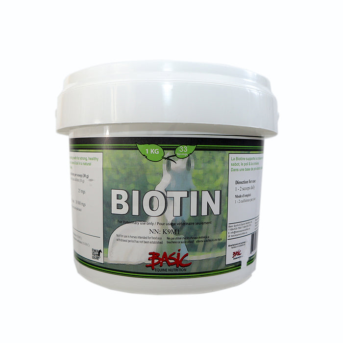 Basic Equine Nutrition Biotin 1kg