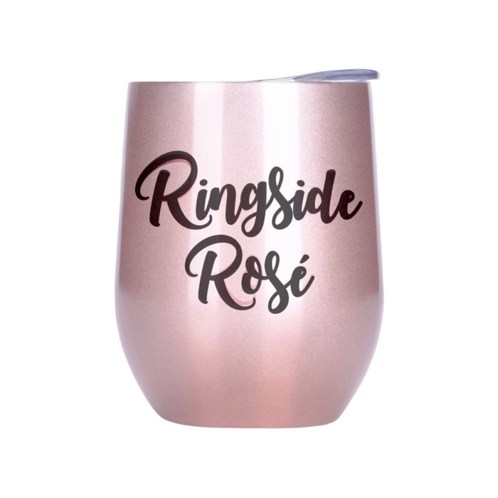 Spiced Equestrian Insulated Cup - Ringside Rose pink black