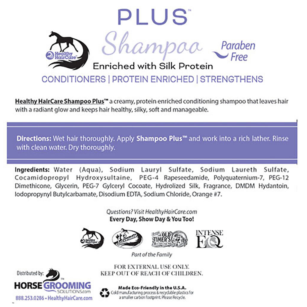 Eh Plus Shampoo Healthy HairCare Shampoo Plus 473ml — Equi Products
