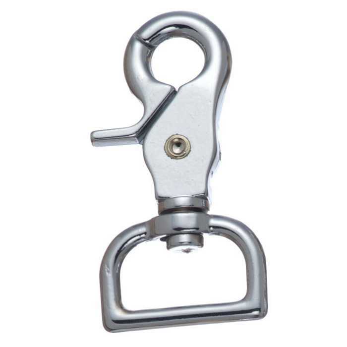 Chrome Plated Square Eye Trigger Snap 1"