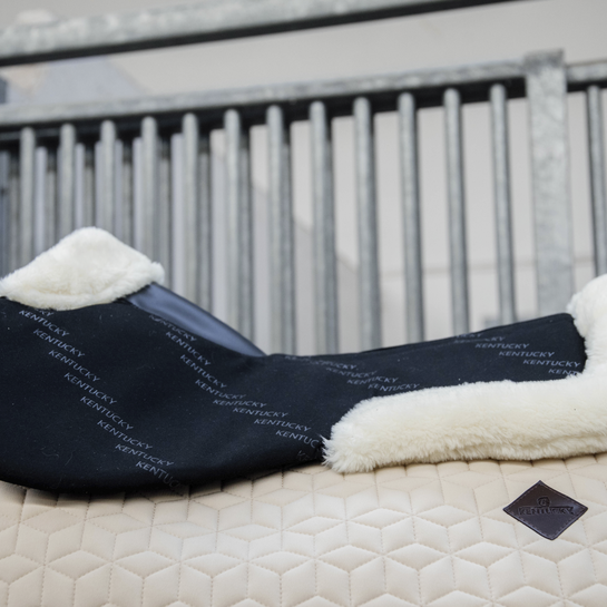 Kentucky Horsewear Impact Equalizer Half Pad With Sheepskin