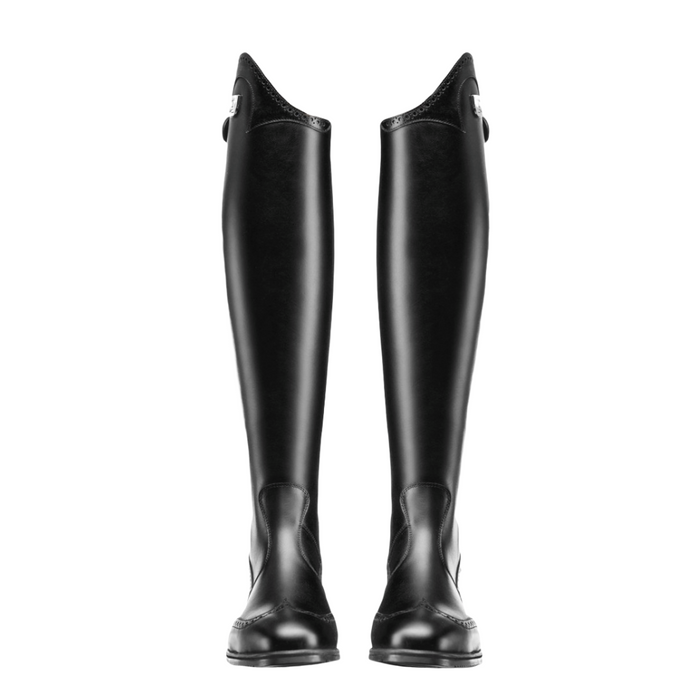 Tucci Time Tall Boot Marilyn - Black - Punched Leather