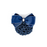 Spiced Equestrian Starlight Show Bow navy