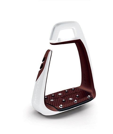 Freejump Soft'Up Classic Stirrups white and copper