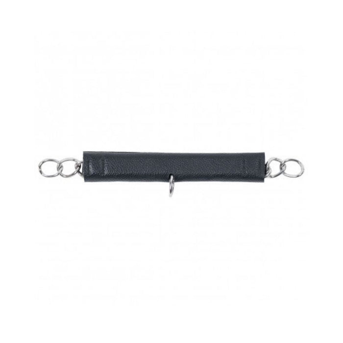 Dyon Leather Curb Chain Protection With Neoprene Padding on chain