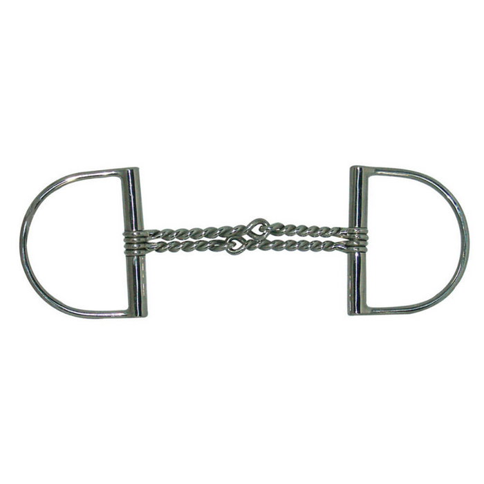 Coronet Large Dee Double Twisted Wire Snaffle