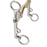 Sprenger Weymouth High Port with Fixed Curb Chain Hooks 16mm side view