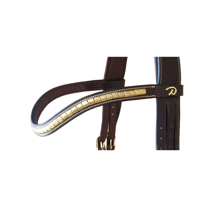 Dyon D Collection Brass "V" Clincher Browband
