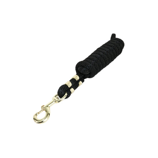 Lead Rope with Brass Plated Bolt Snap