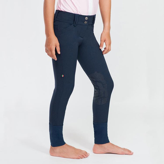For Horses Elsa Girls Breeches - White