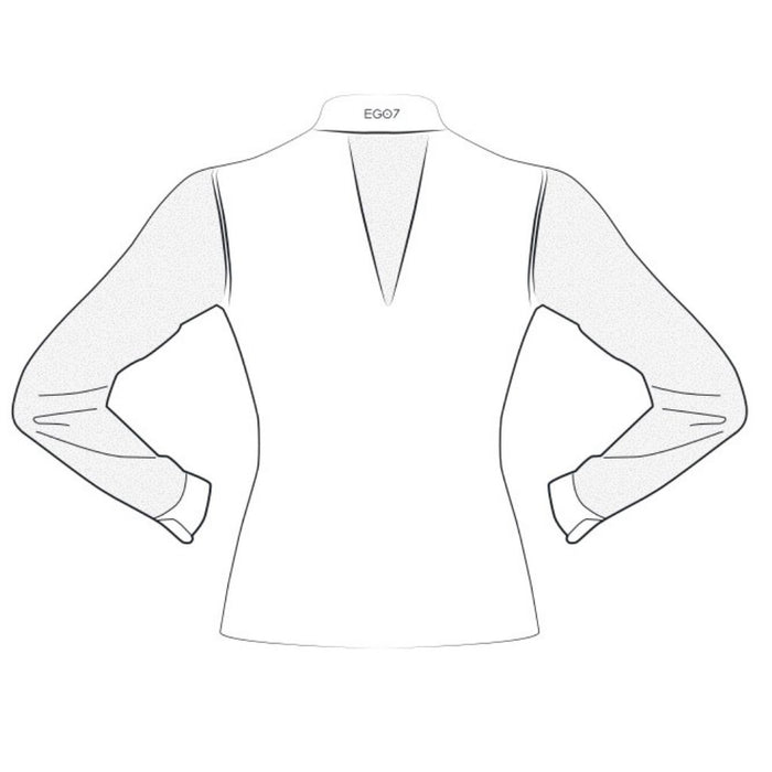 Ego 7 Rita Long Sleeve Show Shirt - White